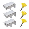 Saki & Masa Window Lock Sash Stopper with Tool for
