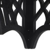 Zerodeko Crystal Shelf Display: Bat Shaped Corner Shelves Wooden Wall