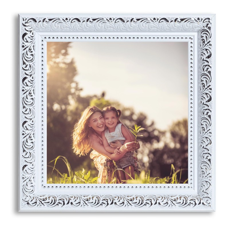 VictoR Rubens Vintage Picture Frame 15 x 15 cm White