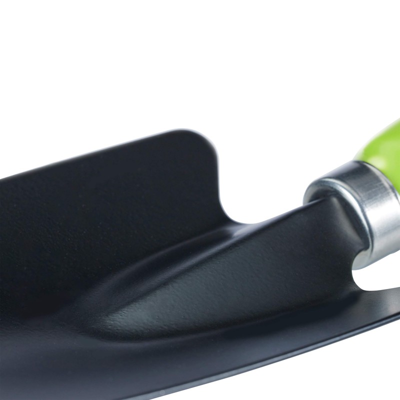 Relaxdays Garden tool set, 4 pieces, flower trowel, small rake,