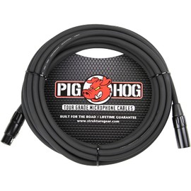 Pig Hog PHM20 High Performance 8mm XLR Microphone Cable, 20 Feet