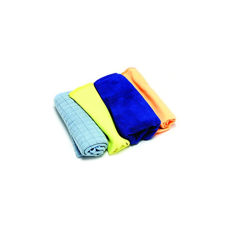 Hilka Microfiber Cloth - Pack of 4