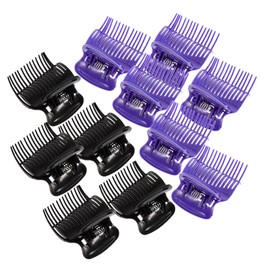 SAFIGLE 12pcs Hot Roller Claw Clips for Women Durable Curling Clips for Securing Hot Rollers Lightweight and Portable for Salon Use and Home Styling