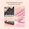 104 Keys Wired Keyboard 3 Colors Cute Gaming Keyboard USB