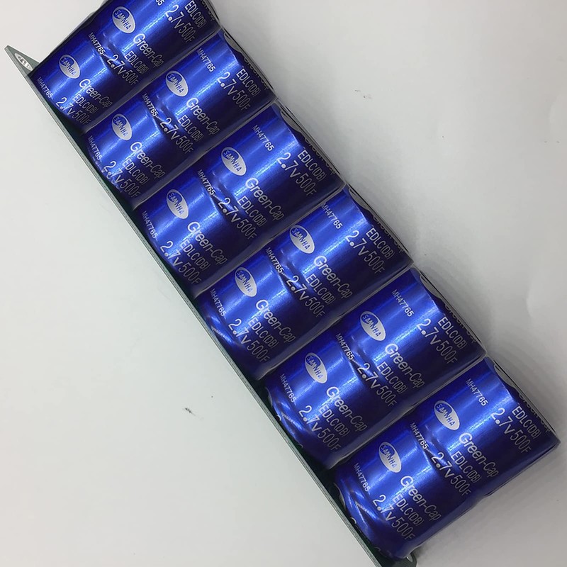 Uadme Super Farad Capacitor, 6pcs/Set 16V 83F Super Farad Capacitor