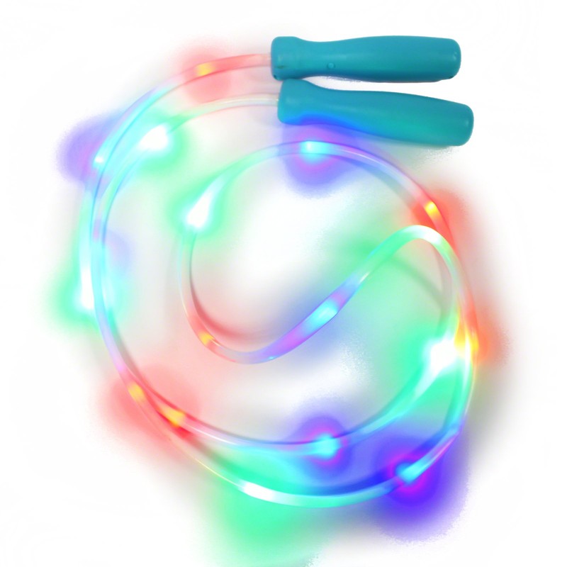 The Glow Company Light Up Flashing Skipping Rope (6 Pack)