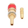 8mm Torch Hose Adapter Brass Connector Quick Coupler Fitting Kit