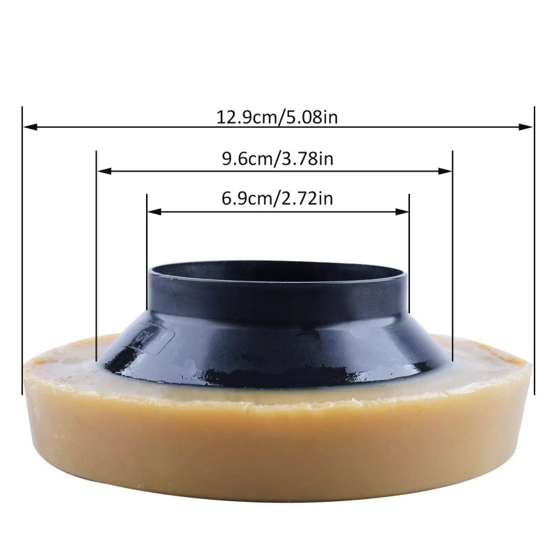 American Standard 2 Pack Toilet Wax Ring, Thick Toilet Bowl