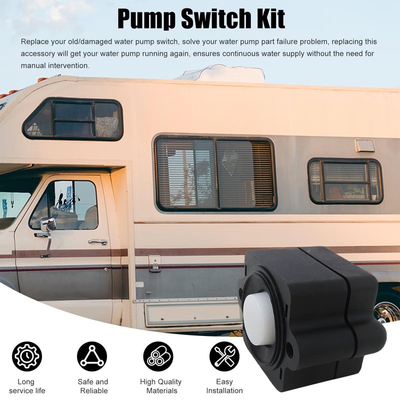 Xspeedonline 02090118 Pump Switch Kit Replacement for Flojet Equips with