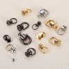 sourcing map 8Pcs Screw Round Head Rivet, 9.5mm Pull Ring