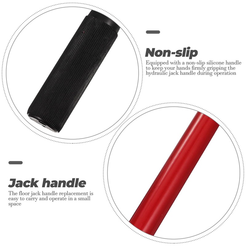 Yardwe Floor Jack Handle Replace Trolley Jack Handle Replacement 2