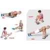 FOCUHUNTER Iron Core Athletics Push Up Bars, Strong Steel Push