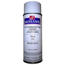 Mohawk Pre-Catalyzed Clear Lacquer - Gloss Aerosol Spray Finish 13 oz (3) M102-0410