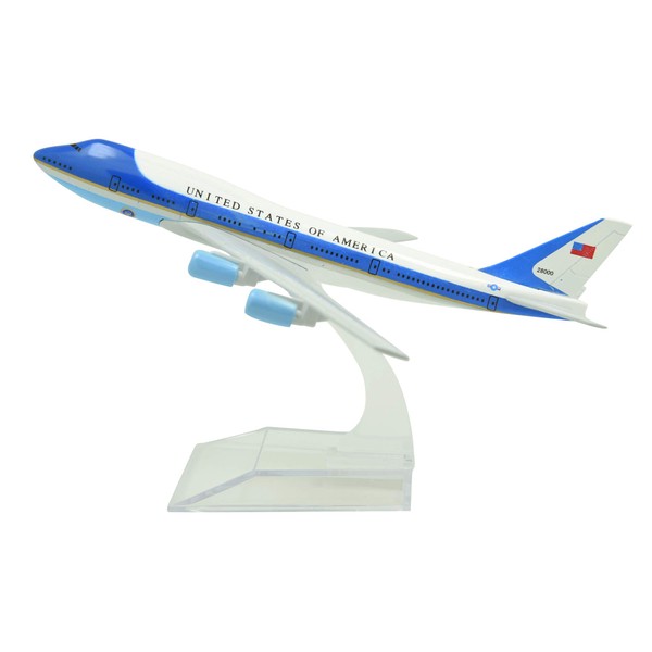 TANG DYNASTY 1/400 16cm Air Force One Boeing B747 Alloy