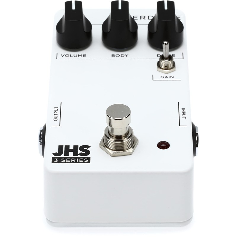JHS 3 Series Overdrive Pedal with Patch Cables
