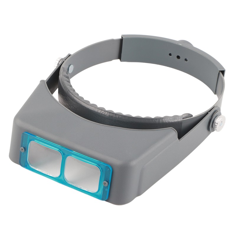 Headband Reading Magnifier with Four Optical Glass Lenses Jewelry Repair