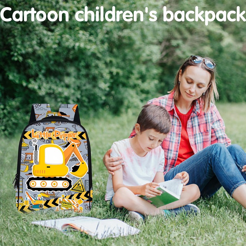 LUKIUP Kindergarten Backpack, Children's Backpack Boys Girls, Little Friend Backpack