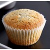 Oasis Supply Jumbo Baking & Muffin Cups, White, Disposable, Everyday