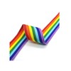 GNAGYUAN 10 Metres Rainbow Ribbon, Multicoloured Grosgrain Ribbon, Double-Sided Fabric