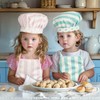 WOODENFUN Children's Apron Chef's Hat Set Chef Set for Children