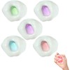 Fufu Squishy Balls, Pack of 5 Malleable Anti-Stress Balls, with