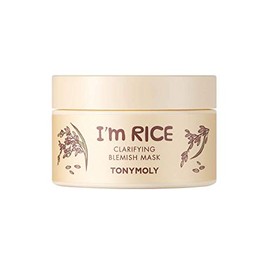 TONYMOLY I'm Rice Clarifying Blemish Clay Mask, 1 ct