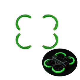 OURHZTB RC Propeller Guard for DJI AVATA 2 Drone, Anti-collision Protective Covers Night Fluorescent Bumper Ring (Fluorescent Green)