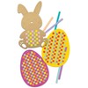 Ursus 28220099 Easter Wicker Motifs, Material for 48 Designs, in