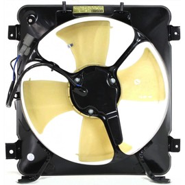 For Honda Civic Cooling Fan Assembly A/C Condenser 1999 2000 For HO3113111 | 80161-S04-000