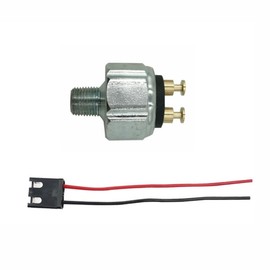TMaster Universal Low Pressure Type Brake Light Switch and Pig Tail with Wire Connector