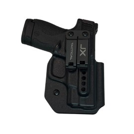 JX Tactical - Original Fat Guy Holster - IWB - Right Hand Draw - Compatible with S&W M&P Shield 3.1" Barrel w/Monoblock - Optic Ready - Black - Made in U.S.A