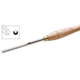 Robert Sorby Deep Flute Bowl Gouge 3/8 Inch HHS Standard Length Handle Overall Length 16-1/2 Inches 842H-3/8