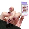 Nail Tips, 24 Pieces, 3D Nails, Popular, Nail Seal, Wedding