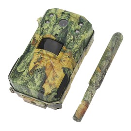 Cámara de Rastreo, Cámara de Juego 4G de 14 MP con Visión Nocturna, Panel Solar, Cámara de Caza Activada por Movimiento con Disparador de 0,6 S, Resistente Al Agua IP66, Lente