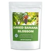 Natural Dried Banana Blossom - 2.0 oz, All-Natural Banana Flowers,