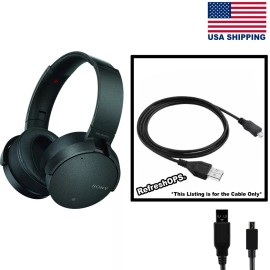 Unbranded Sony XB950N1 Wireless Headphones USB Cable Transfer Cord Replacement