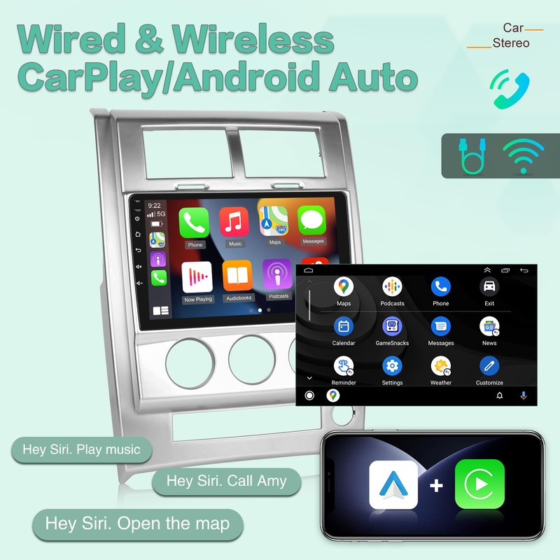 [2G+64G] Car Radio for Jeep Liberty 2008 2009 2010 2011