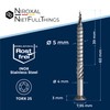 Pack of 100 Decking Screws 5 x 60 mm Long,