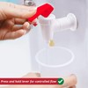 SPARES2GO Universal Water Dispenser Tap Spigot Cooler Bottle Lever Faucet