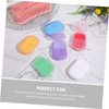 ABOOFAN Portable Soap Paper 12 Sheets Travel Size Soap Sheets