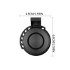 Sarini Electric Bicycle Horn, Electric Bell, Adjustable 4 Syllable Metal