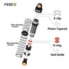 FEDCO DSS18 Shocks 51MM Oil-Filled Dual Spring Shock Absorber CNC
