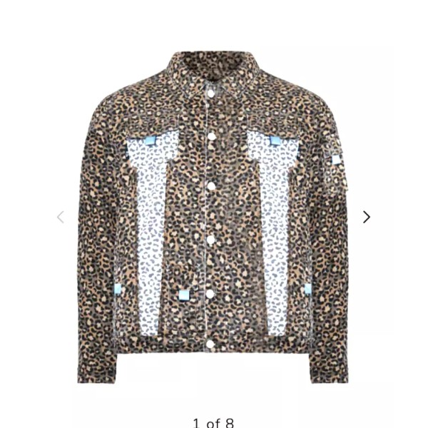 The Hideout Clothing Hideout Clothing Co. Animal print Denim Jacket