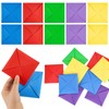 10 PCS Paper Flip Toy, Hard Cardboard Hiting Paper Game,