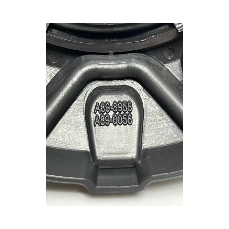 Granite Alloy Satin Black/Gloss Black Logo Wheel Center Cap A89