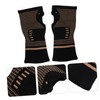 Gatuida 1 Pair High Elastic Wristband Thumb Compression Gloves Football