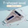 Aluminum Alloy high-Precision T-Shaped Mini Level Platform can be Used