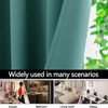 Yancorp Sage Blackout Curtains Thermal Insulated Window Treatment 84 Inches