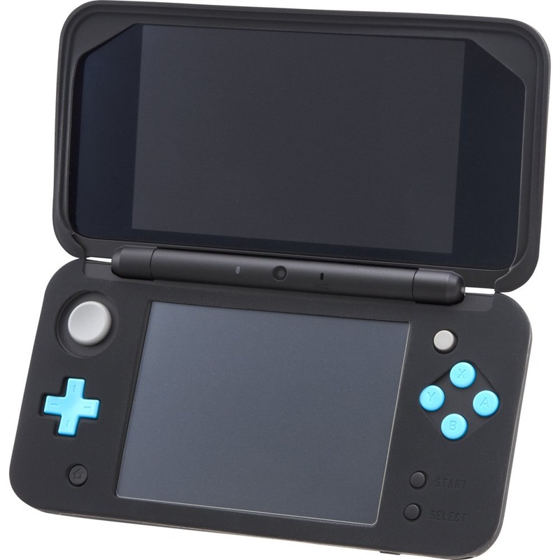 CYBER ・ シリコンカバー ( New 2DS LL 用) ブラック