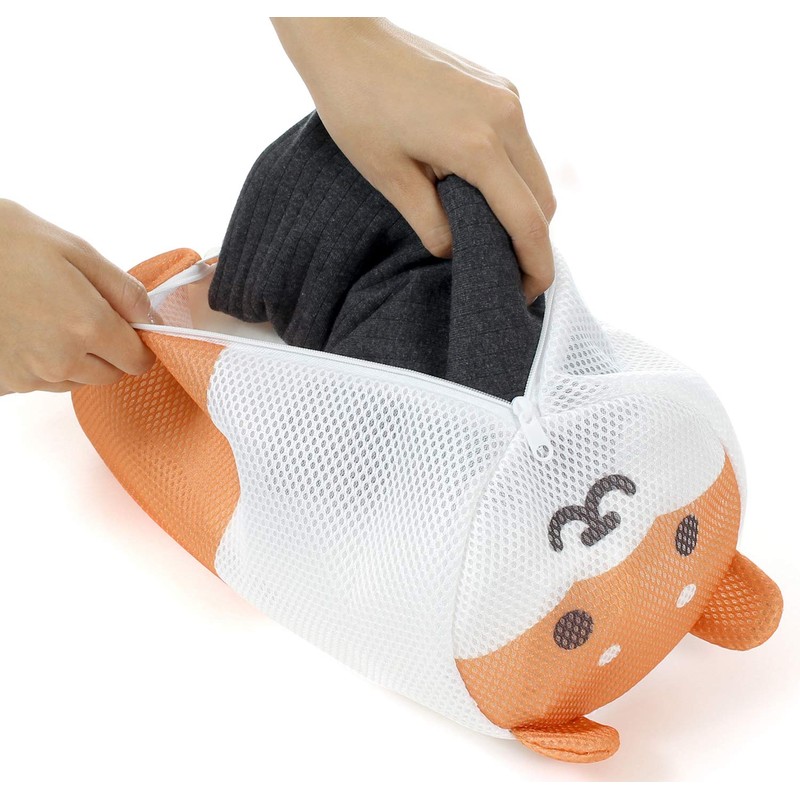 cute laundry net shiba inu